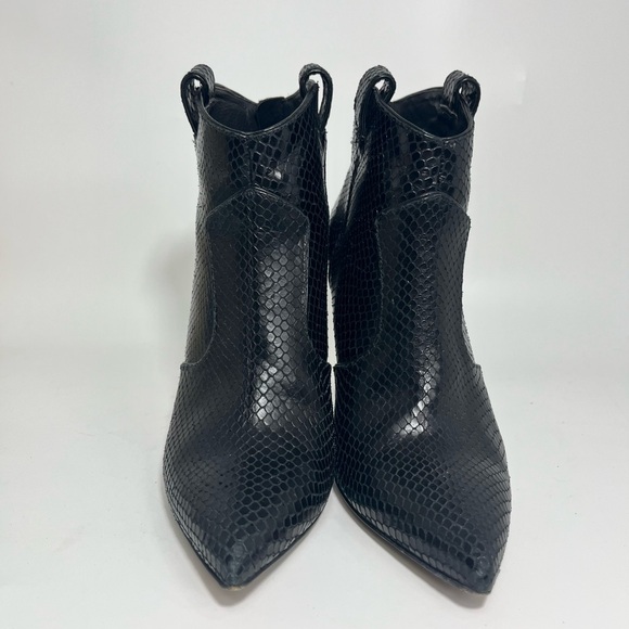 Veronica Beard Loretta Bootie in Black Size US 8 EU 38.5 Made in Italy - Picture 5 of 9